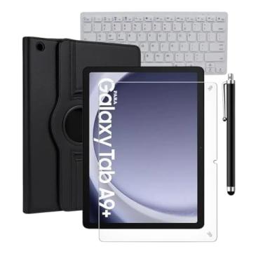 Imagem de Blance, Kit Capa Com Teclado + Película De Vidro + Caneta Touch Para Tablet Galaxy Tab A9 Plus