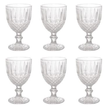 Imagem de Conjunto 6 Taças para Água de Vidro 320 ml Greek Wolff