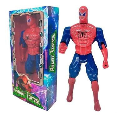 Imagem de Boneco Super Herói Articulado Homem Aranha C/ Imnetro 29cm