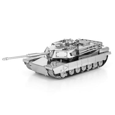 Imagem de Miniatura De Montar Metal Earth Tanque De Guerra M1 Abrams