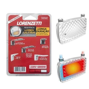 Imagem de Resistência Lorenzetti 3065-a Ducha Acqua Storm / Acqua Star 220v~6800w