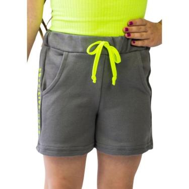 Imagem de SHORTS INFANTIL MOLETOM MENINAS-Feminino