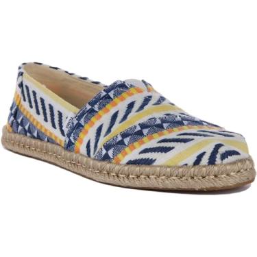 Imagem de TOMS Mocassim feminino Alpargata de corda, Natural 6, 5.5