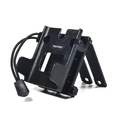 Imagem de TWAYRDIO Suporte de coldre de rádio portátil com clipe de fixação Molle para cintos de 4,4 cm/5 cm/2,25 polegadas, coletes táticos, mochilas, capa universal de rádio bidirecional para Motorola Kenwood
