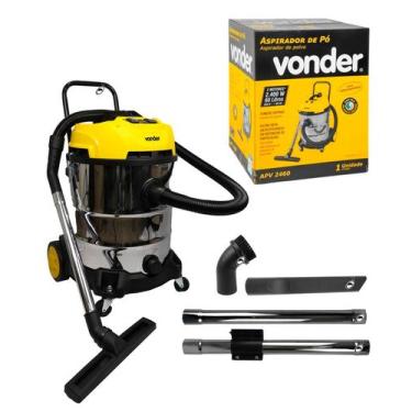 Imagem de Aspirador Pó E Líquidos 2400W 60 Litros Apv 2460 220V Vonder, 220V