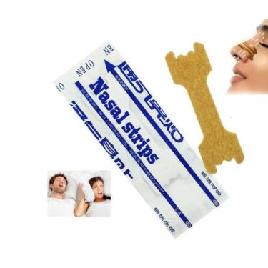 Imagem de Adesivo dilatador nasal com 10 peças - JN ECOMERCE LTDA