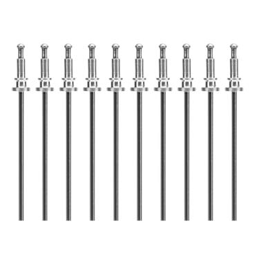 Imagem de Keenso Spot Weld Rivet, 10PCS Window Trim Clip Studs Rebites Set Substituição Com Sturdy Metal Construção para Universal Vehicle Trim Instalação