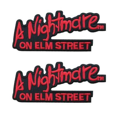 Imagem de KLORIZ Aplique de acessórios de roupas de Halloween bordado a ferro no filme de terror Nightmare