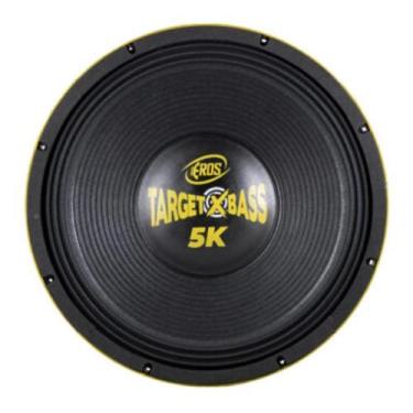 Imagem de Alto Falante Subwoofer 15 Eros Target Xbass 5K 2500W Rms 4