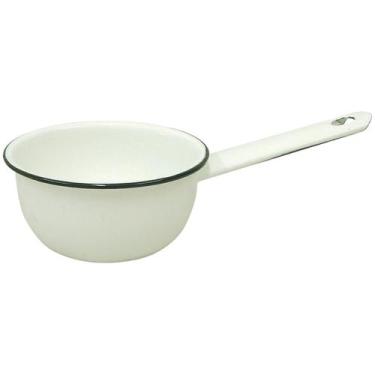 Imagem de Papeiro Frigideira Esmaltada Para Bebê 600Ml Antibacteria - Metallouca