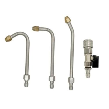 Imagem de Generic Extensão para lavadora de alta pressão, conexão rápida de 1/4, peças para haste de limpeza, Combinação