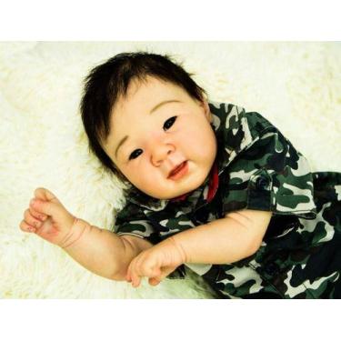 Imagem de Bebe Reborn Menino Japonês Super Realista , Boneca J02 - Ana dolls