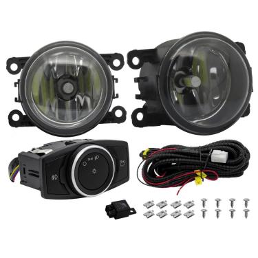Imagem de Kit Farol de Milha Neblina Ford Novo Ka 2019 2020 2021 + Kit Lâmpada Super LED 6000K