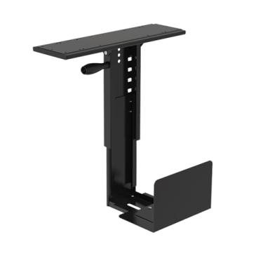 Imagem de Suporte de CPU ajustável embaixo da mesa para PC e suporte de CPU, capa para PC, suporte para CPU embaixo da mesa, suporte para PC embaixo da mesa