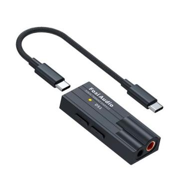 Imagem de Amplificador de fone de ouvido USB C DAC Fosi Audio DS1 DSD512 ES9038Q