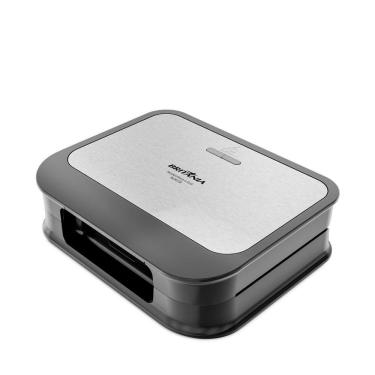Imagem de Sanduicheira e Grill Britânia BGR25B com Revestimento antiaderente, Trava de Fechamento e Base Antiderrapante – Preto/Inox