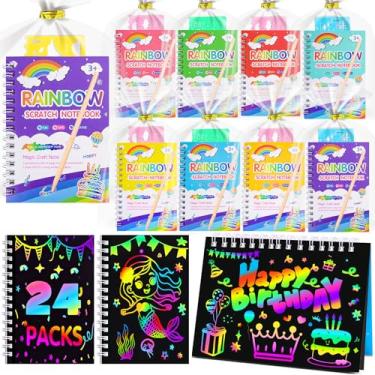 Imagem de Elover 24 Books for Kids Party Favors Bulk Drawing Set for Kids Ages 4-8 Birthday Arts and Crafts Goodie Bag Stuffers School Activities (24)