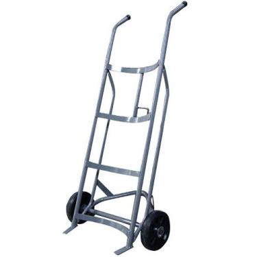 Imagem de Carrinho de Carga Transporte e Entornador de Tambor 200L - WM