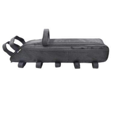 Imagem de Fenteer Bolsa para quadro de bicicleta, bolsa frontal para tubo superior, mochila para ciclismo com alça, para bicicleta elétrica para óculos de ciclismo, Style B