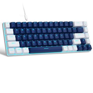 Imagem de Teclado mecânico para jogos MageGee MK-Box 68 teclas Blue Switch