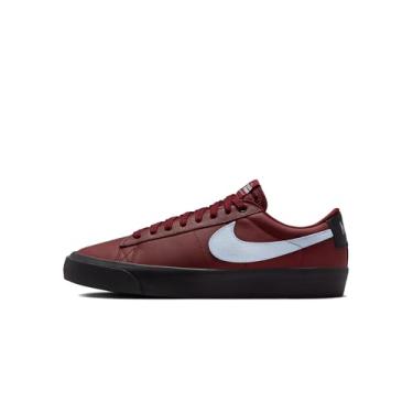 Imagem de Nike Tênis masculino SB Blazer Low Pro GT (DV1226-600, vermelho escuro/vermelho escuro/preto/azul claro), Dark Team Red/Dark Team Red/Black/Light Armory Blue, 37