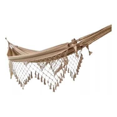 Imagem de REDE DE DESCANSO CASAL GRANDE LUXO PERNAMBUCANA(Caramelo)