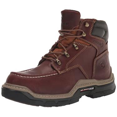 Imagem de Wolverine Men's Raider DuraShocks Moc Toe CarbonMax 6" Construction Boot, Peanut, 13