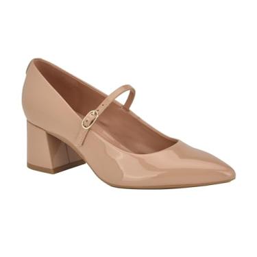Imagem de Calvin Klein Sapato feminino Leora Pump, Patente rosa claro 680, 39