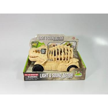 Imagem de Brinquedo caminhao de plastico, c/ motor a pilha - First Brasil, Bege