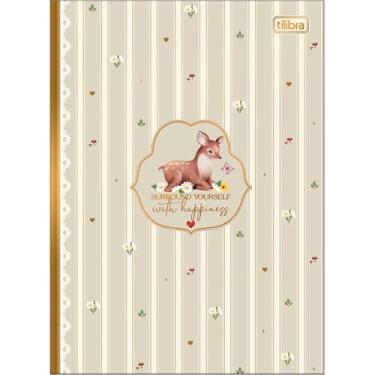 Imagem de Caderno Loveland Brochura Colegial TILIBRA - 160 Folhas (Verde)