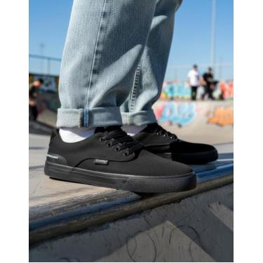 Imagem de Tênis Skate Street Comply Sector CO64100, Preto, Preto, 42