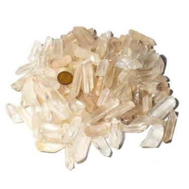 Imagem de 01 Kg de Cristal Lemuria para Montagem de Orgonite - Tamanhos de 2 a 5