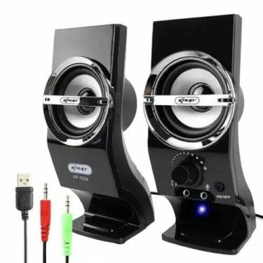 Imagem de KNUP Alto-Falante para Computador KP7024, Sistema de Som 12W