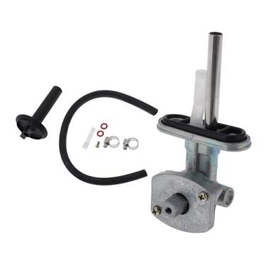 Imagem de TUCKBOLD No.5GH-24500-10-00 Válvula de combustível ATV Petcock Interruptor de tanque de gás para Yamaha Kodiak 400 YFM400 2000-2006 Bomba de interruptor de tanque de válvula Petcock de gás combustível