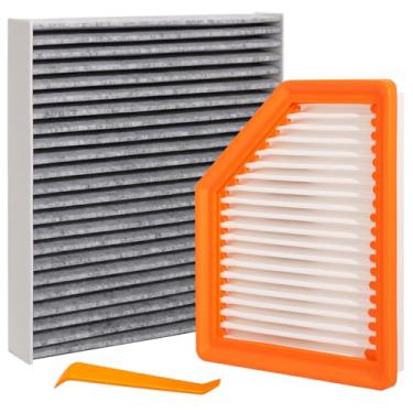 Imagem de Filtro de ar para motor e cabine adequado para Nissan Sentra L4 2.0L 2020-2024