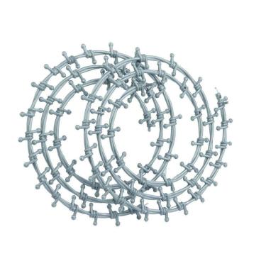 Imagem de Enfeite Halloween Arame Farpado Plástico 2 Peças - Tudo em Caixa