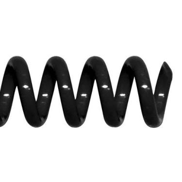 Imagem de Espiral P/ Encadernação 50mm Preto Até 450 Fls 12 Unidades - Marketmil