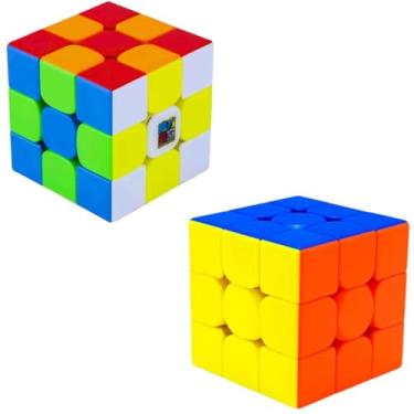 Imagem de Cubo Mágico RS3M Profissional 3x3 Magnético Stickerless Sem Adesivo