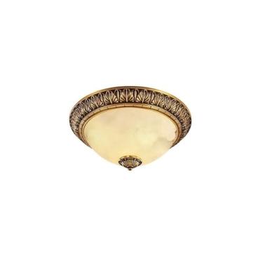 Imagem de Luz de teto Luminária de teto LED redonda retrô para corredor, sala estar, quarto