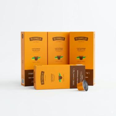 Imagem de Café Especial em Cápsulas Di Famiglia | Café em Cápsulas Gourmet | Café em Cápsula Com 4 Caixas (40 cápsulas)