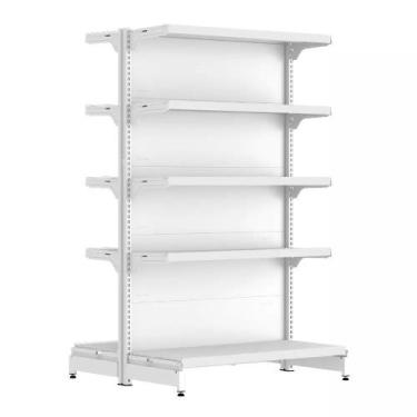 Imagem de Gondola Centro 170 FIT Inicial Branco 10 Bandeja Sp Etiqueta - AMAPÁ