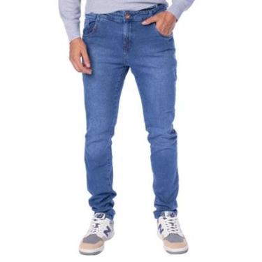 Imagem de Calça Jeans Masculina PITT Jeans Skinny Azul-Masculino