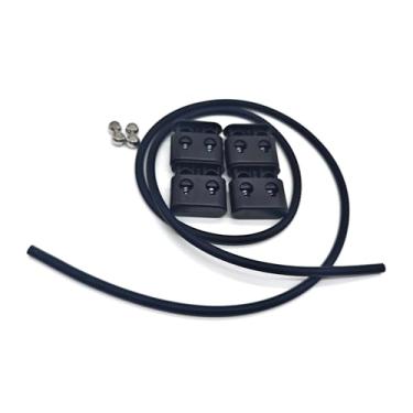 Imagem de Tubo de borracha condutora preto tubo de silicone 6x1,5 mm tubo de borracha industrial sem eletricidade estática