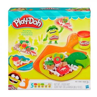 Imagem de Festa da Pizza Massinha Modelar Play-doh, Hasbro, B1856 Hasbro, Colori