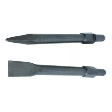 Imagem de Kit 1 Ponteiro E 1 Talhadeira Do Martelete Impacto Demolidor - Kaqi