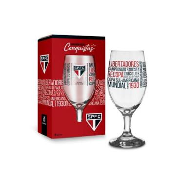 Imagem de Taça Windsor 330ml Clubes Títulos - São Paulo SPFC Oficial - BRASFOOT