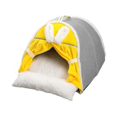 Imagem de Baoblaze Casa de cachorro portátil tenda para cães abrigo para animais de estimação com almofada cama macia para canil para filhotes ao ar livre pequeno e, eu
