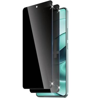 Imagem de Para Redmi Note 14 4G 5G, 2 peças Vidro Temperado Anti-Spy Protetor de Tela Filme de Vidro Privacidade