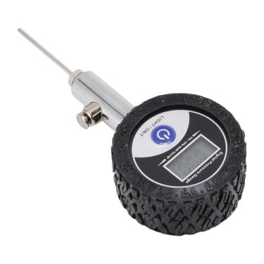 Imagem de RiToEasysports Medidor de Pressão de Ar Digital, Medidor de Pressão de Ar Preciso de Bola Eletrônica Profissional Com Capa de Borracha Robusta para Basquete, Futebol e Vôlei