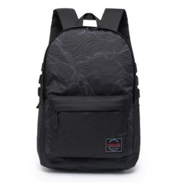 Imagem de Mochila Executiva Notebook Masculina Reforçada Alça Reforçada Cabo Aço-Masculino